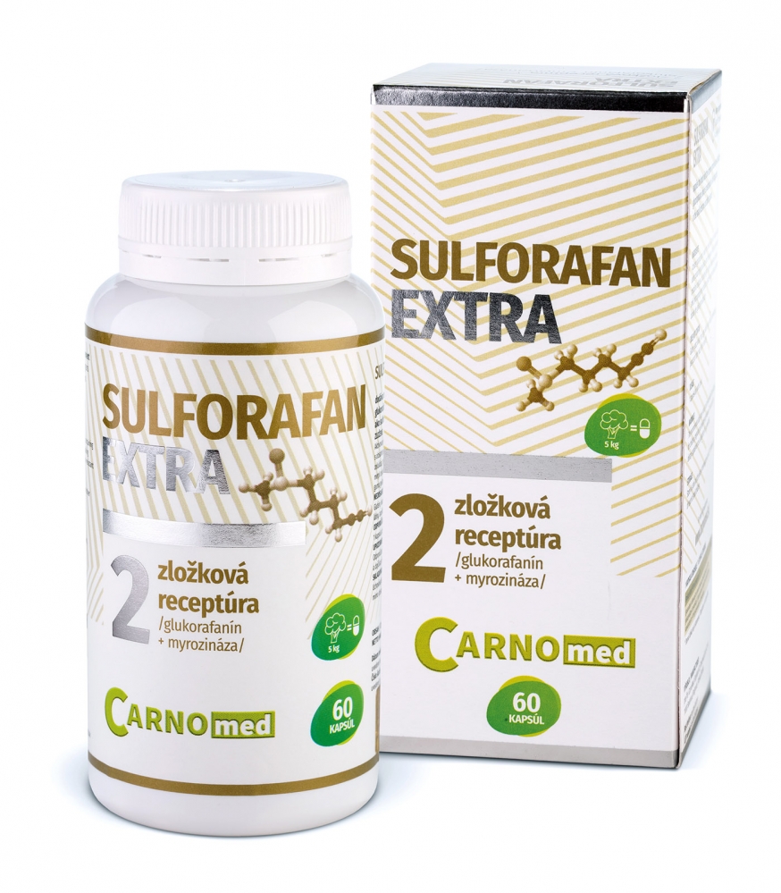 Sulforafan EXTRA - Až 200 mg brokorafanínu v kapsli - Aktivní ochrana vašich buněk