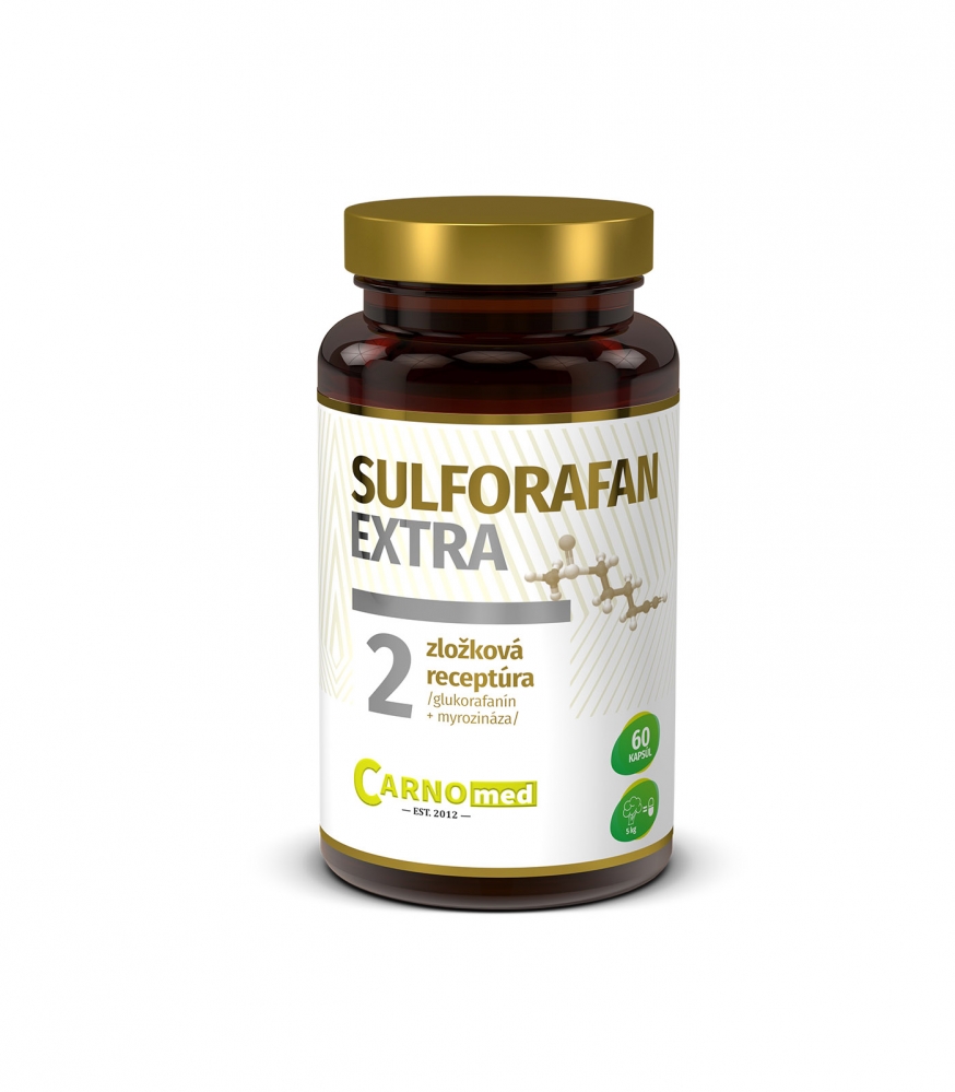 Sulforafan EXTRA 60 - Až 200 mg brokorafanínu v kapsli - Aktivní ochrana vašich buněk