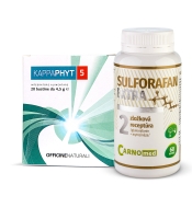Sulforafan EXTRA + KAPPAPHYT 5 - Prevence a snížení nežádoucích účinků