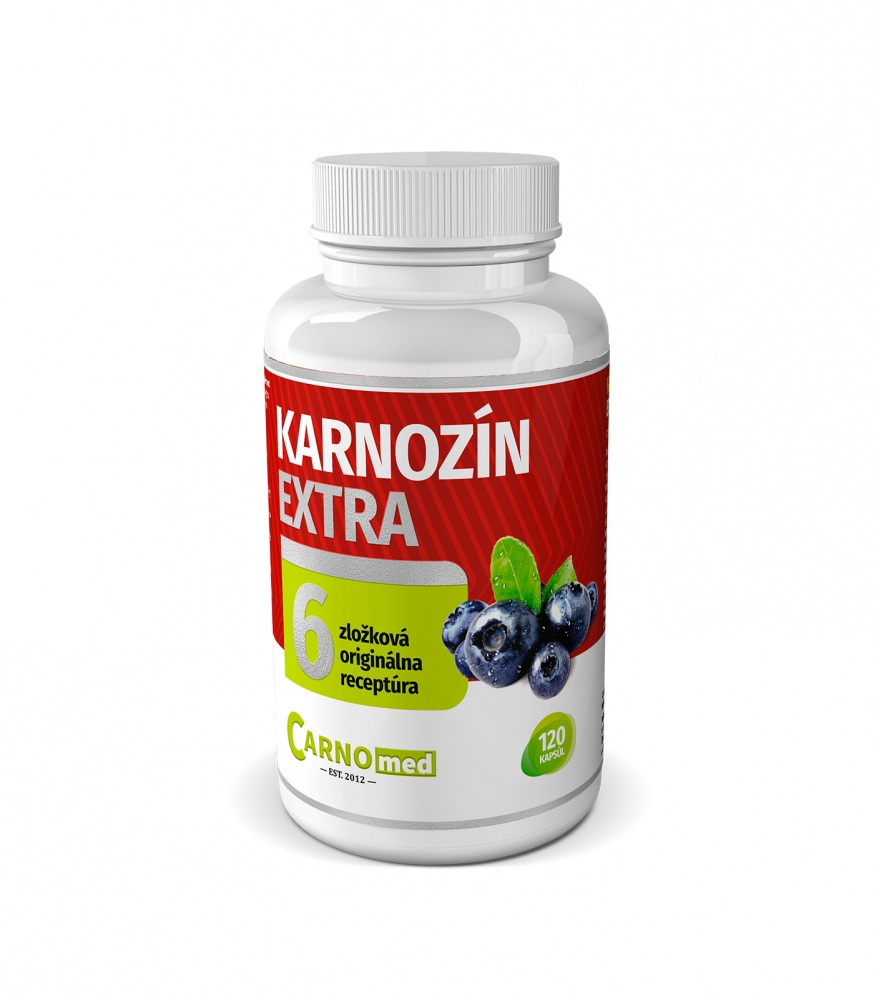Karnozín EXTRA 120 + - Nový extrakt z borůvek